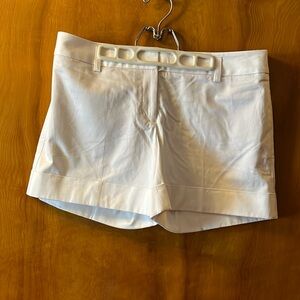 New white dress shorts